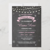 Invitation 1er anniversaire 1 Wonderland Onederland Invitatio (Devant)