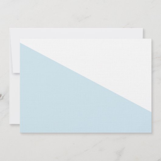 Invitation 1er Anniversaire Baptême Photo Blue Gold Glitte Cu (Dos)