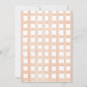 Invitation 1er anniversaire Citrouille épice et tout Nice (Dos)