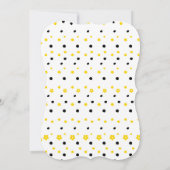 Invitation 1er anniversaire d'abeille (Dos)