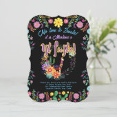 Invitation 1er anniversaire de fête pour un garçon Folkart Fl (Debout devant)