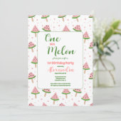 Invitation 1er anniversaire de la pastèque (Debout devant)
