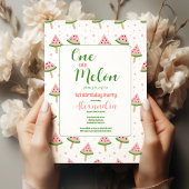 Invitation 1er anniversaire de la pastèque