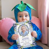 Invitation 1er anniversaire du premier anniversaire du garçon