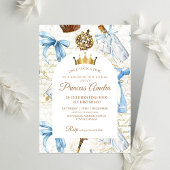 Invitation 1er anniversaire Fairy Tale Princess Girl Birthday