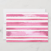 Invitation 1er anniversaire photo fête d'anniversaire (Dos)