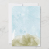 Invitation 1er Anniversaire Un Joyeux Camper Camper Woodland  (Dos)