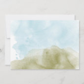 Invitation 1er Anniversaire Un Joyeux Camper Woodland Caravan (Dos)