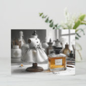 Invitation 1er anniversaire - "Une année d'amour et de rire" (Debout devant)