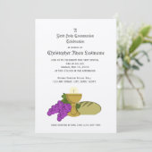 Invitation 1ère communion Pain de vie (Debout devant)