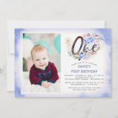 Invitation 1ère fête de photos d'anniversaire (Devant)