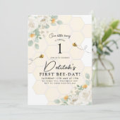 Invitation 1ère Fête des abeilles Bumble Filles des abeilles (Debout devant)