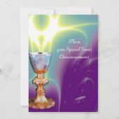 Invitation 1ère sainte communion/ baptême (Dos)