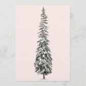 Invitation 1st Birthday Winter Wonderland Leopard Birthday  (Dos)