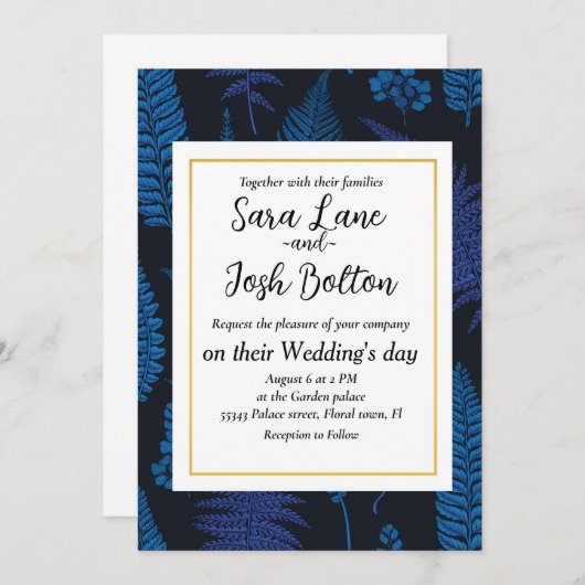 INVITATION 2 (Devant / Derrière)