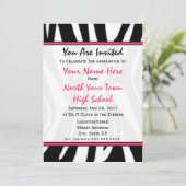 Invitation 2011 d'obtention du diplôme de mode (Debout devant)