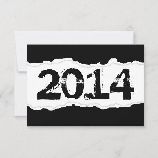 Invitation 2014 (déchirure de page) (Devant)