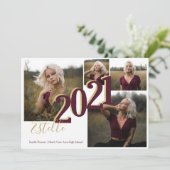 Invitation 2021 - Collage de couleurs option (Debout devant)