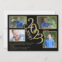 2023 Graduation Classe de Quad Photo Black