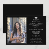 Invitation 2024 Diplôme de l'école de soins infirmiers photo  (Devant / Derrière)