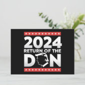 Invitation 2024 Retour Du Don Trump 45 47 Président Des États (Debout devant)