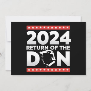 Invitation 2024 Retour Du Don Trump 45 47 Président Des États