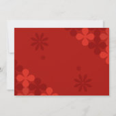 Invitation 2025 Année Du Serpent Lunaire Nouvel An Or Moderne (Dos)