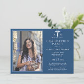 Invitation 2025 Diplôme de l'école de soins infirmiers photo  (Debout devant)