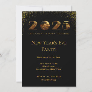Invitation 2025 Soirée de la Saint-Sylvestre-Ball-NYC-