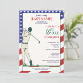 Invitation 2026 Candidat politique Golf Scramble Collecte de  (Debout devant)