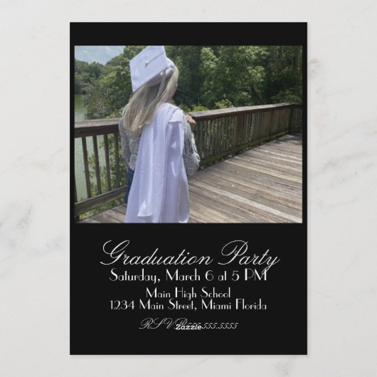 Invitation 2026 Graduation Collage Party Script Star Photo (Dos)