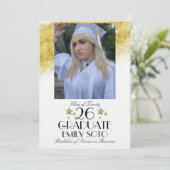 Invitation 2026 Graduation Collage Party Script Stars Photo (Debout devant)