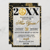 Invitation 2026 New Years Eve Party (Devant / Derrière)
