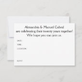 Invitation 20e anniversaire (mod birds) (Dos)