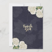 Invitation 21 Anniversaire Fête Mason Jarres à cordes Fleurs (Dos)