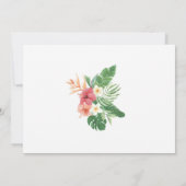 Invitation 21e 18e 30e anniversaire de la fête du 40e anniver (Dos)