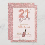 Invitation 21e Anniversaire Champange Rose Parties scintillan<br><div class="desc">21e anniversaire,  21e anniversaire rose,  21e anniversaire fille,  21e anniversaire invitations,  21e anniversaire invitations,  21e anniversaire invitations,  21e anniversaire champange,  parties scintillant rose invitation,  invitation 21e anniversaire,  invitation 21e anniversaire, </div>