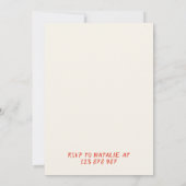 Invitation 21e Anniversaire de Fun Coastal Fun à la Main Roug (Dos)