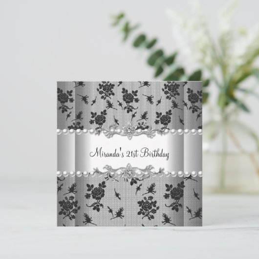 Invitation 21e Anniversaire de la fête de la Perle blanche de (Debout devant)