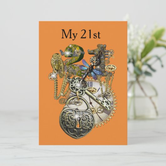 Invitation 21e anniversaire de Steampunk (Debout devant)