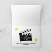 Invitation 21e anniversaire Dîner et soirée cinéma (Intérieur)