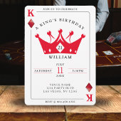 Invitation 21e anniversaire King of Diamonds Casino Poker Car