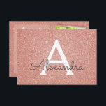 Invitation 21e Sparkle Rose Gold Blush Pink Photo<br><div class="desc">21st Girl's Birthday Party Elegant Faux Sparkle et Parties scintillant Rose or ou rose vif Monogrammed Birthday Invitations sont parfaites pour une Rose Gold ou rose vif anniversaire. Ces invitations photo ou photo sont parfaites pour une femme qui fête le Vingt et unième anniversaire. Vous pouvez mettre à jour la...</div>