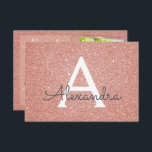 Invitation 21e Sparkle Rose Gold Blush Pink Photo<br><div class="desc">21st Girl's Birthday Party Elegant Faux Sparkle et Parties scintillant Rose or ou rose vif Monogrammed Birthday Invitations sont parfaites pour une Rose Gold ou rose vif anniversaire. Ces invitations photo ou photo sont parfaites pour une femme qui fête le Vingt et unième anniversaire. Vous pouvez mettre à jour la...</div>