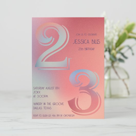 Invitation 23e anniversaire (Debout devant)