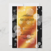 Invitation 23e anniversaire de Mariage de Topaz impérial (Dos)