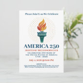 Invitation 250 Anniversaire des Etats-Unis (Debout devant)