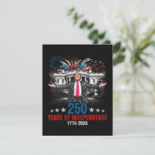 Invitation 250 ans américain 1776 2026  (Debout devant)