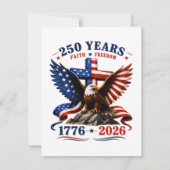 Invitation 250 ans de foi et de liberté (Dos)