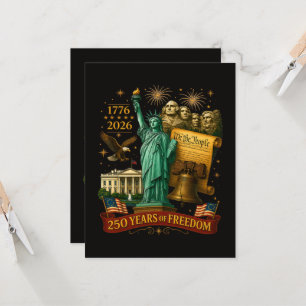 Invitation 250 ans de liberté américaine
